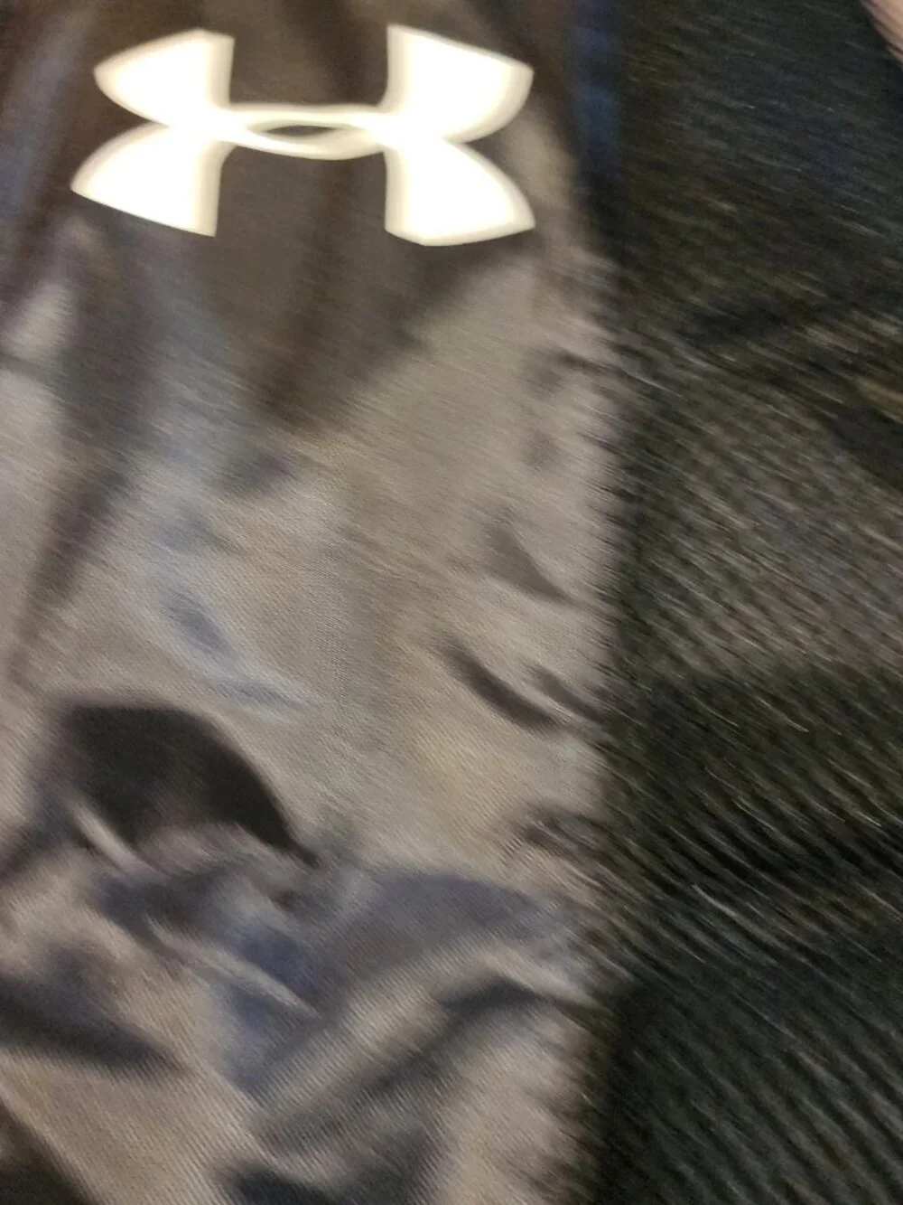 Under Armour Backpack Black Gray School Laptop Gym Travel Book Bag